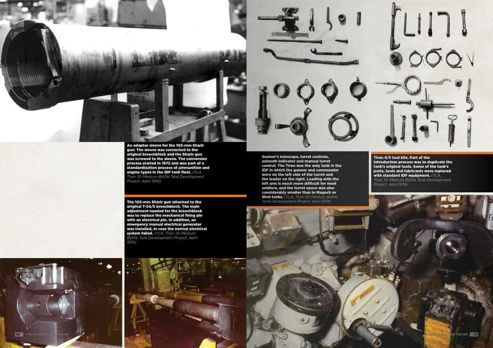 Abteilung 502 Books Captured Vehicles in IDF Service Vol.2: T54/5 to IDF Tiran 4/5 the Birth of a Bastard Tank Book