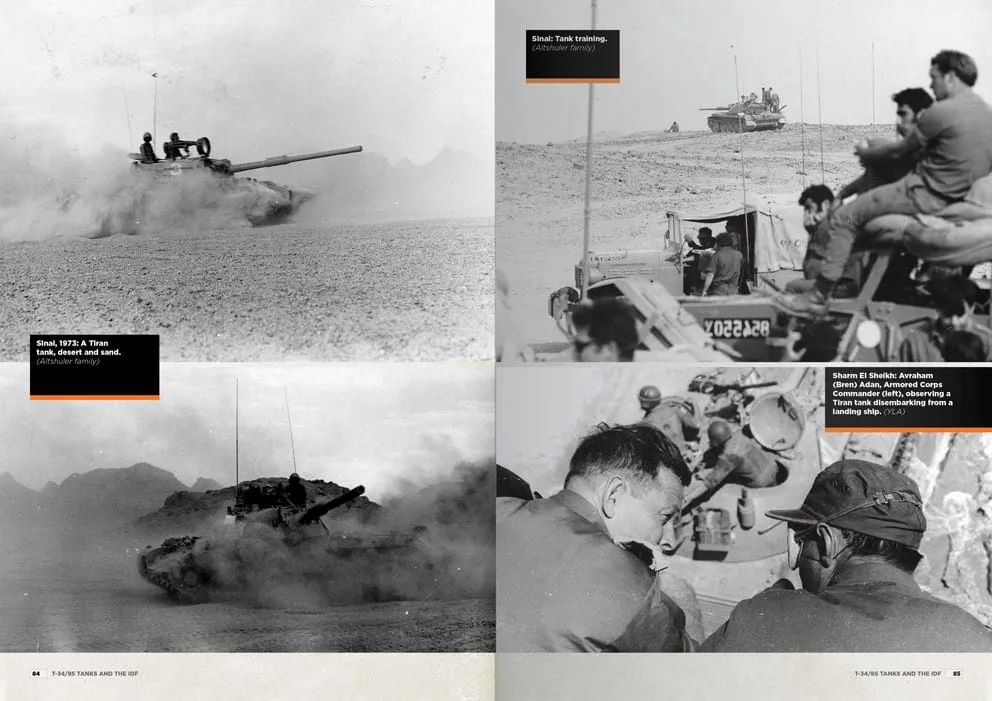 Abteilung 502 Books Captured Vehicles in IDF Service Vol.2: T54/5 to IDF Tiran 4/5 the Birth of a Bastard Tank Book