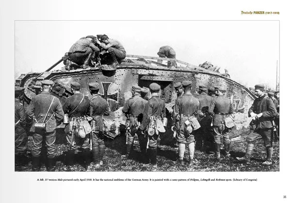 Abteilung 502 Books Deutsche Panzer German Tanks in WWI (1917-18)