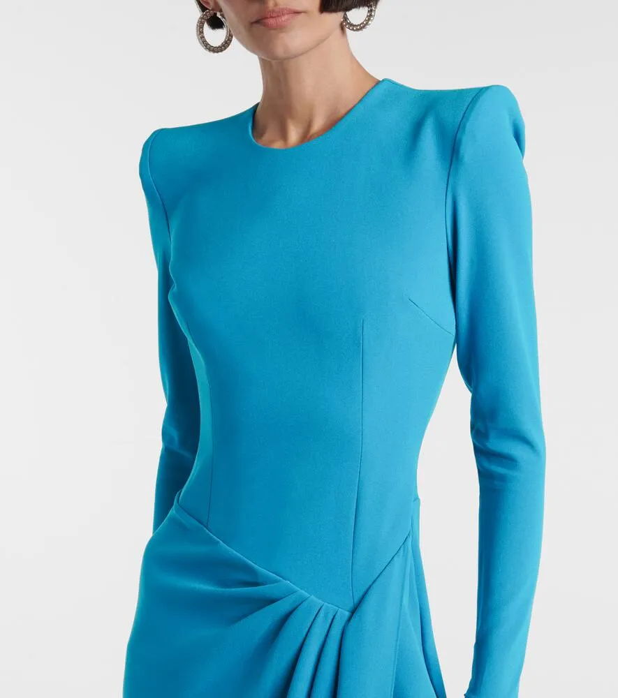 Alex Perry Draped asymmetric cr√É¬™pe gown