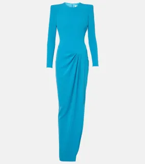 Alex Perry Draped asymmetric cr√É¬™pe gown