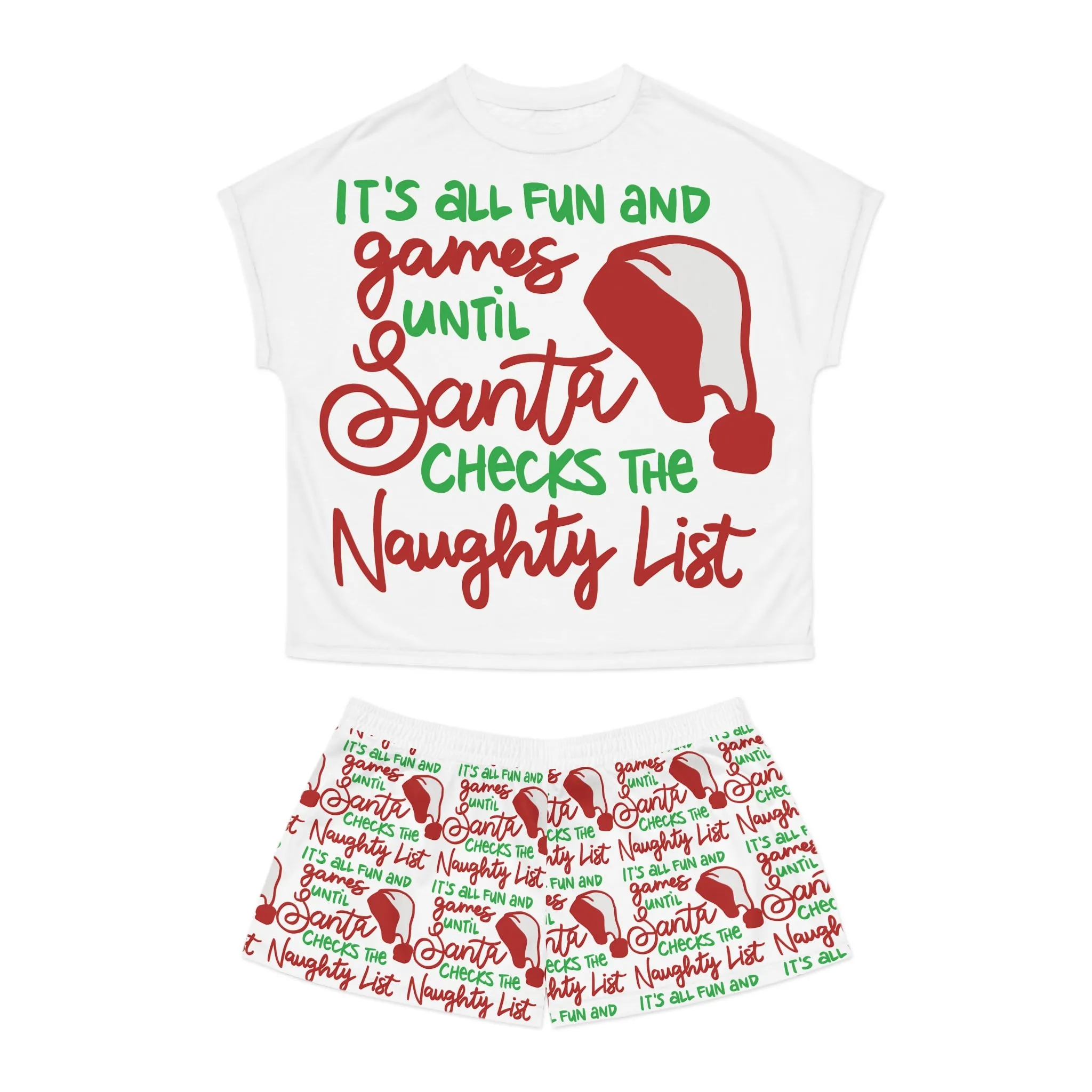 All Fun & Games Pajama Set - Women's