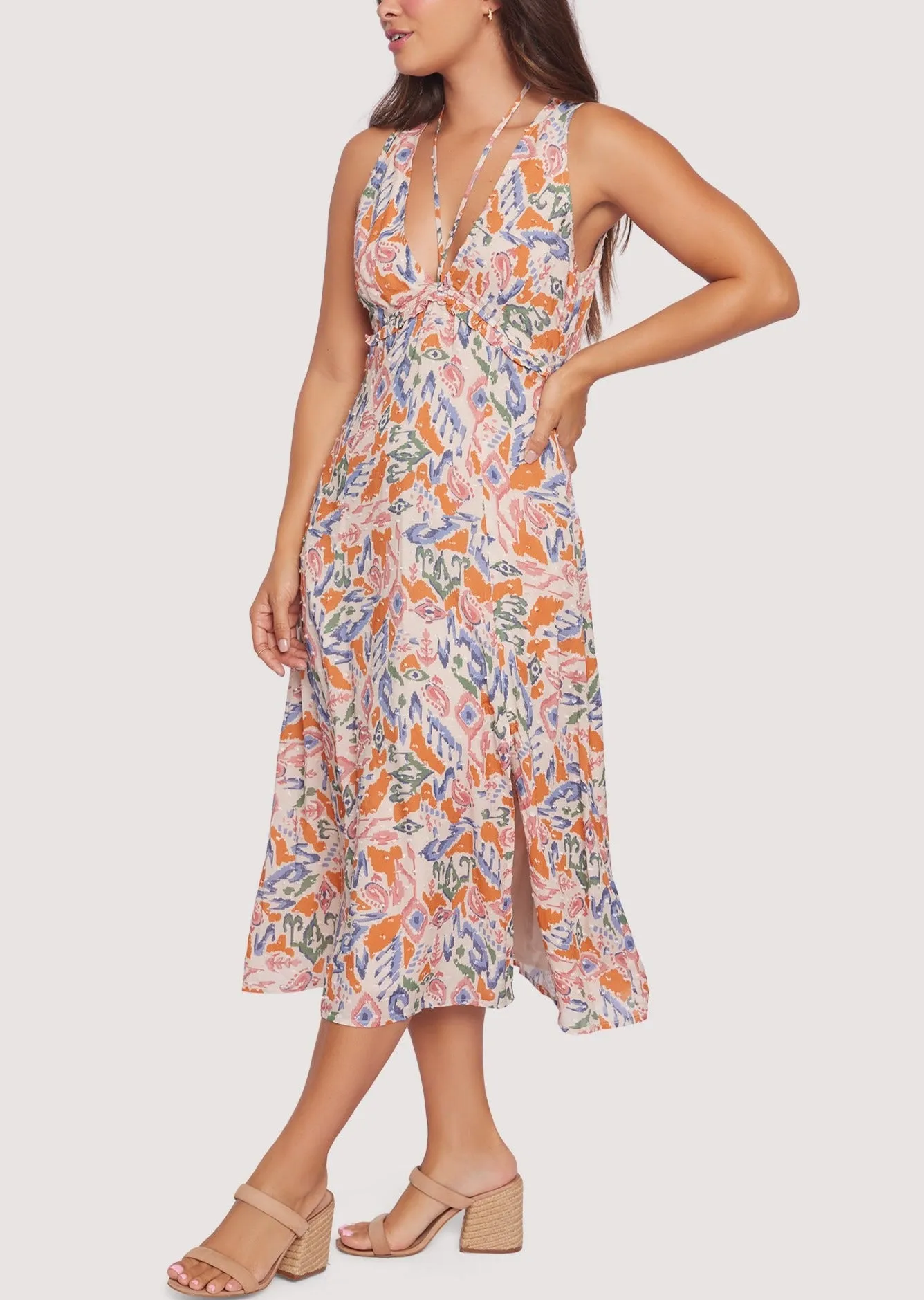 Athens Adventure Midi Dress