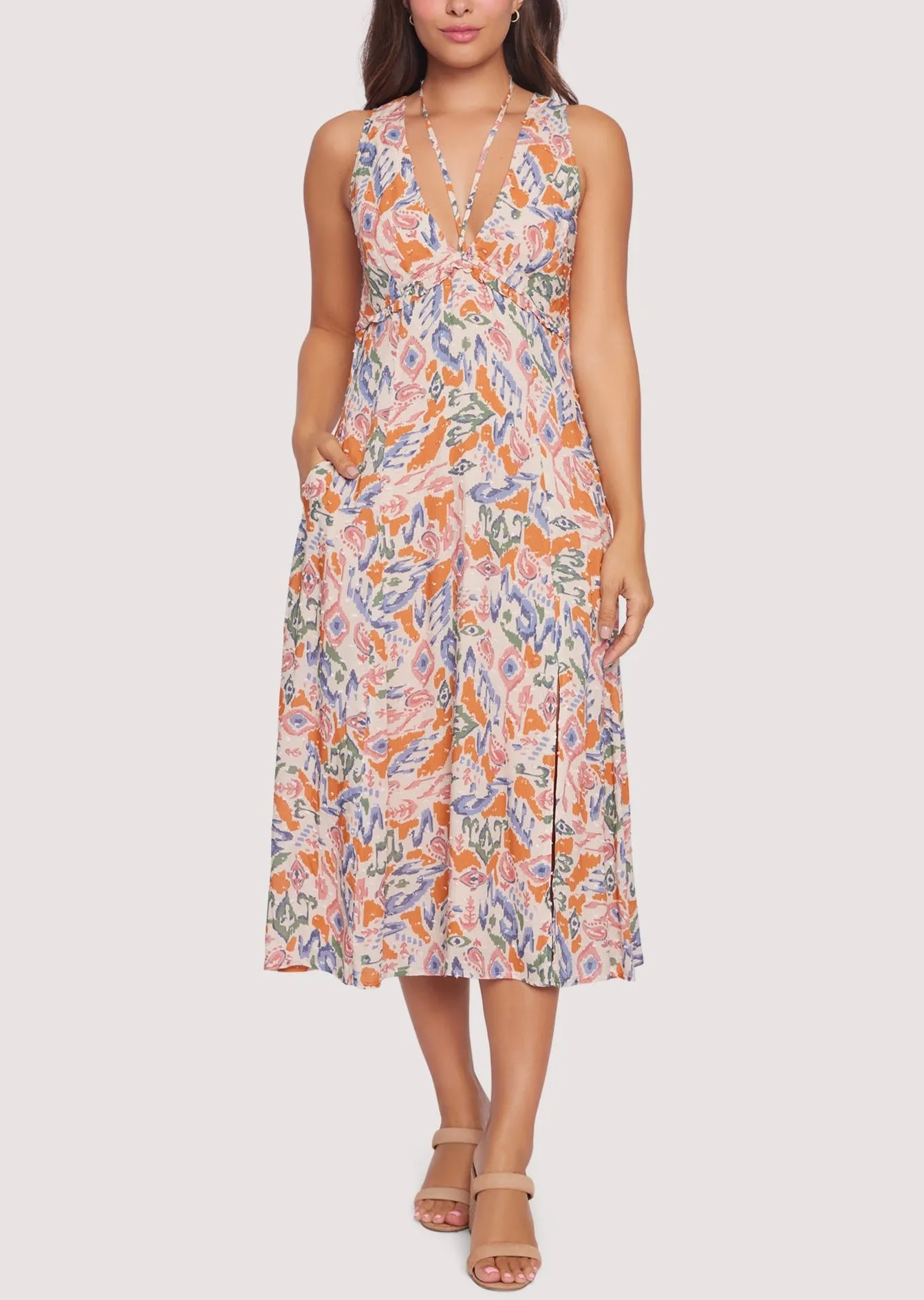 Athens Adventure Midi Dress