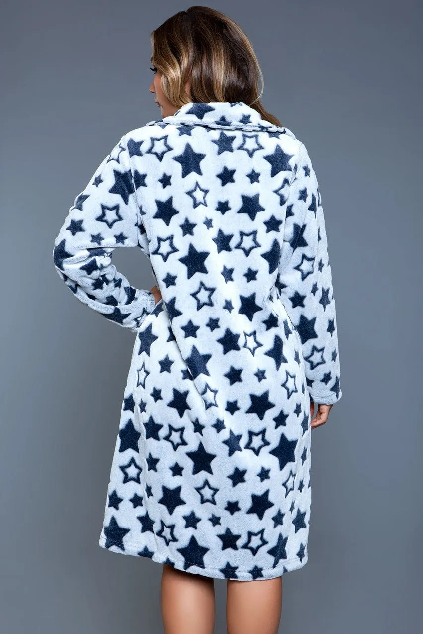 BeWicked Women's Starry Robe 2068