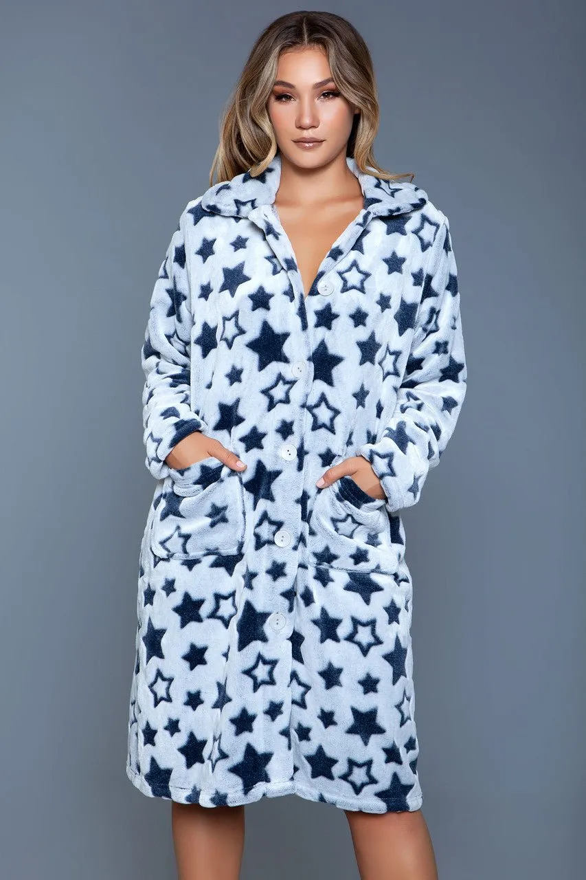 BeWicked Women's Starry Robe 2068