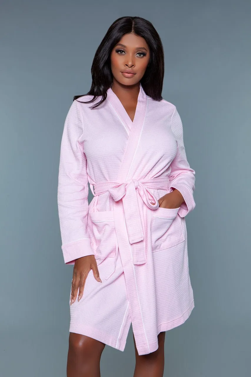 BeWicked Women's Waffle Robe 2258