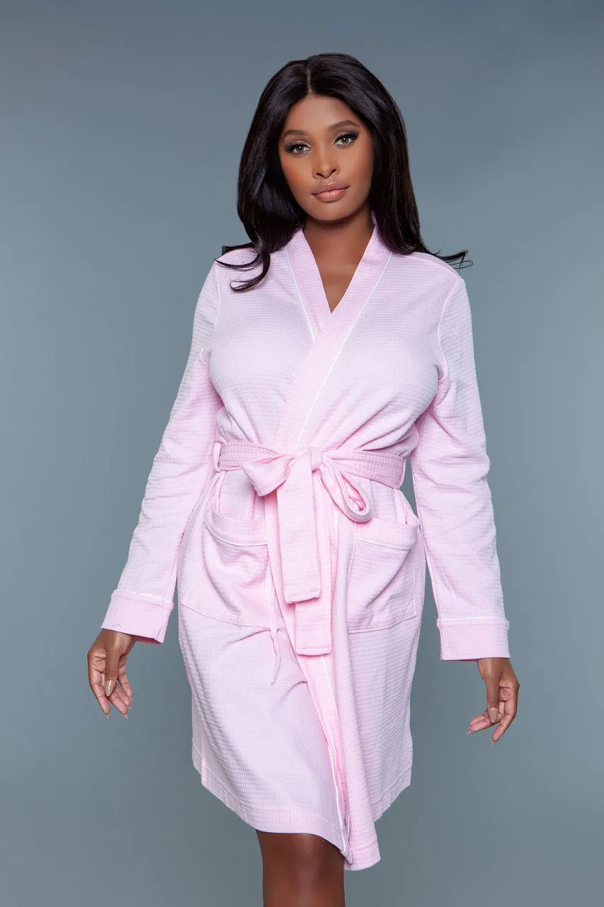 BeWicked Women's Waffle Robe 2258
