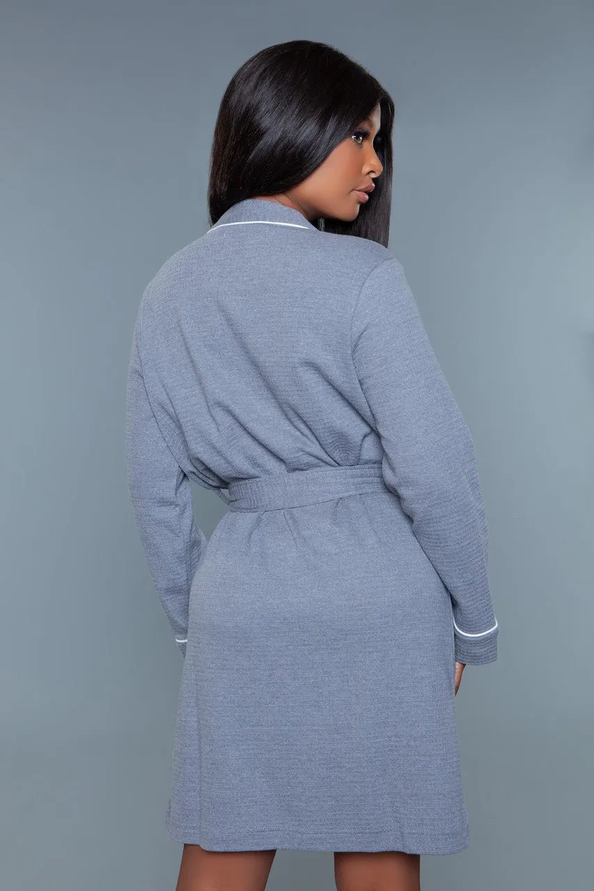 BeWicked Women's Waffle Robe 2258