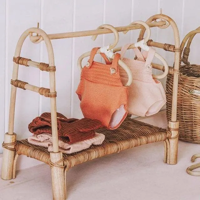 Dinkum Doll Romper: Rust