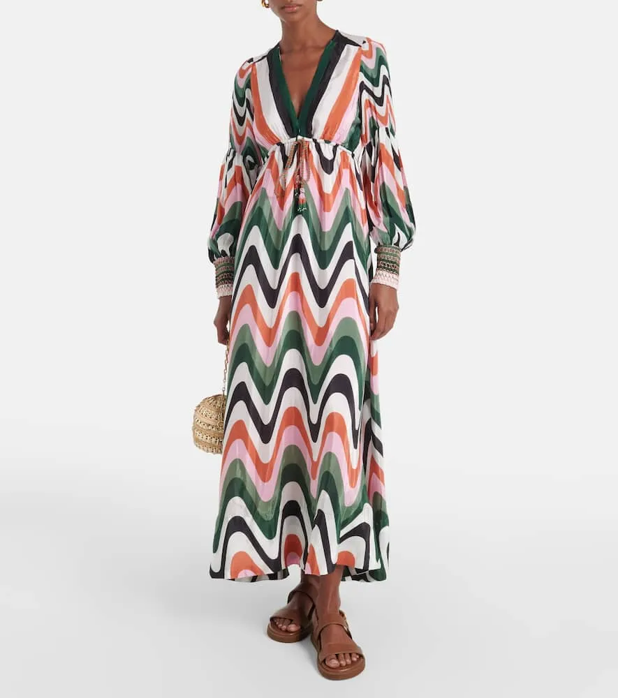 Farm Rio Printed maxi dress