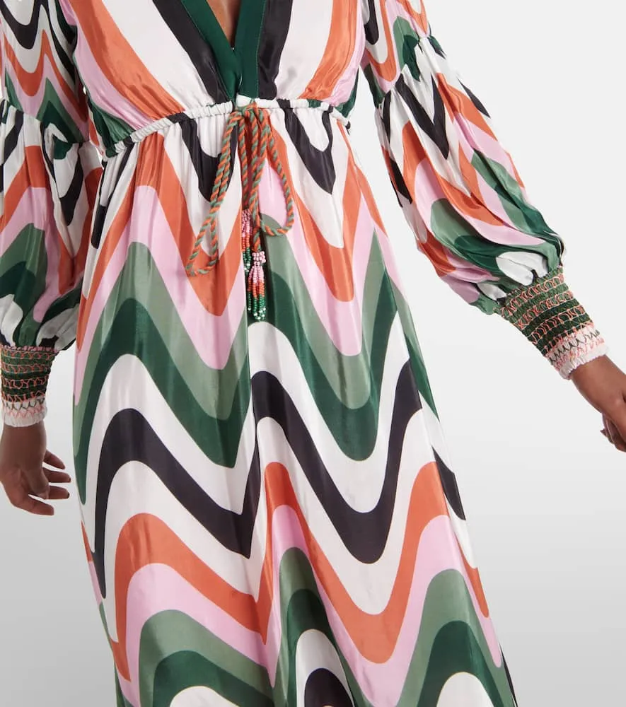 Farm Rio Printed maxi dress