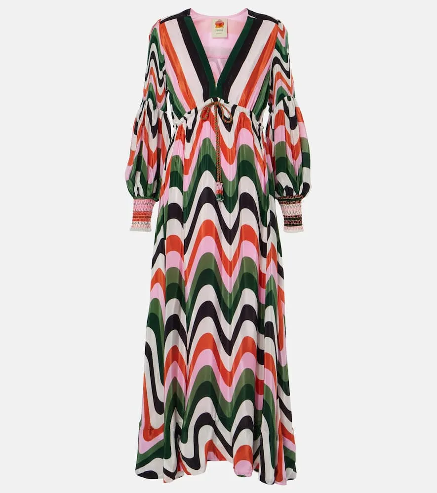 Farm Rio Printed maxi dress
