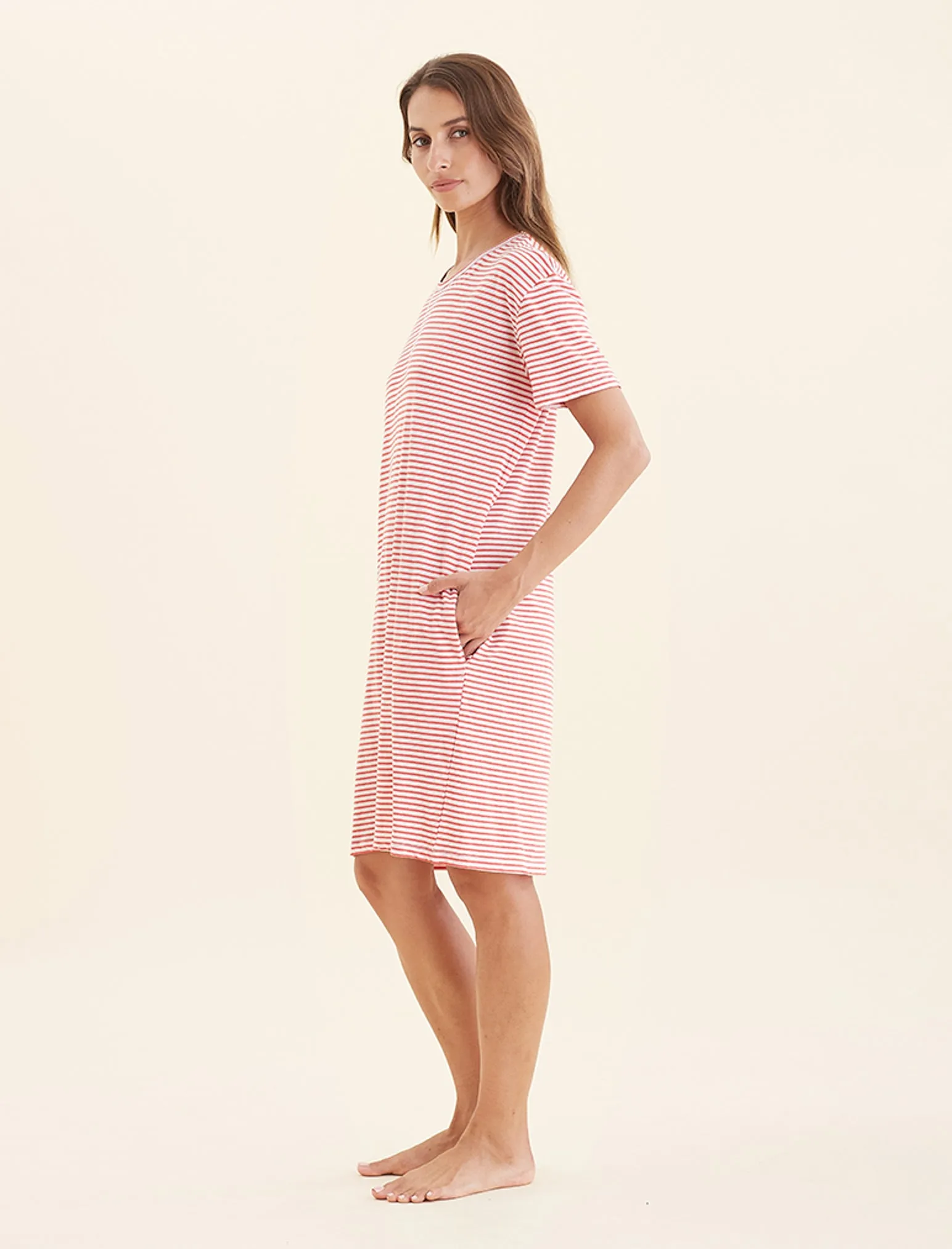 Jada Organic Cotton Knit Midi Nightie