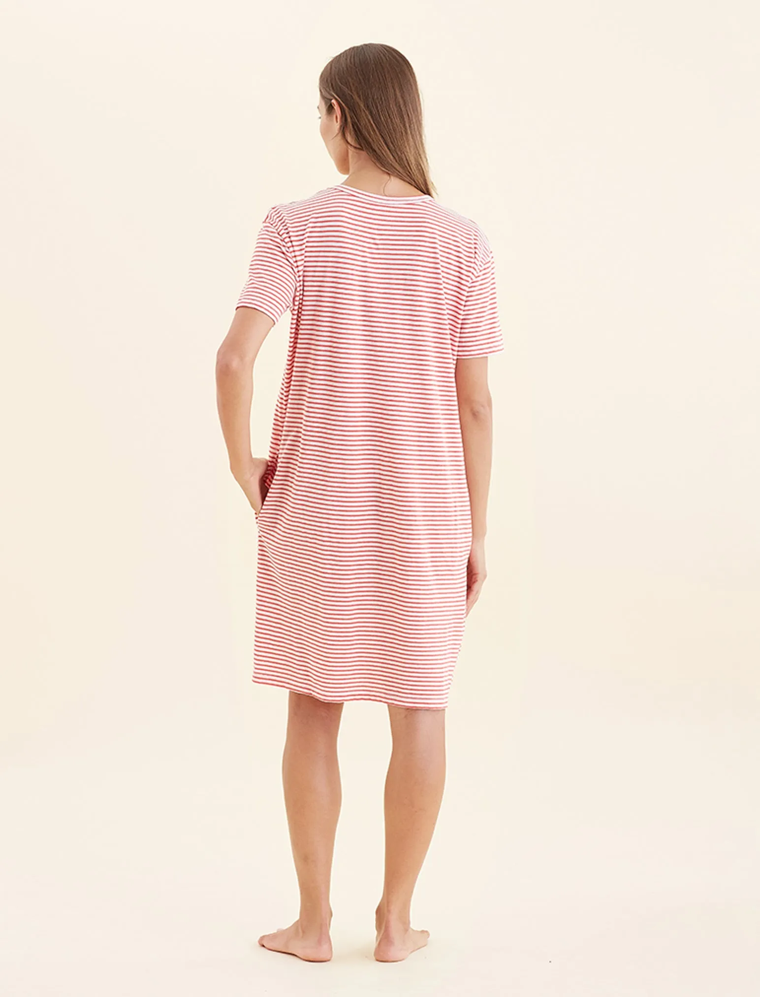 Jada Organic Cotton Knit Midi Nightie