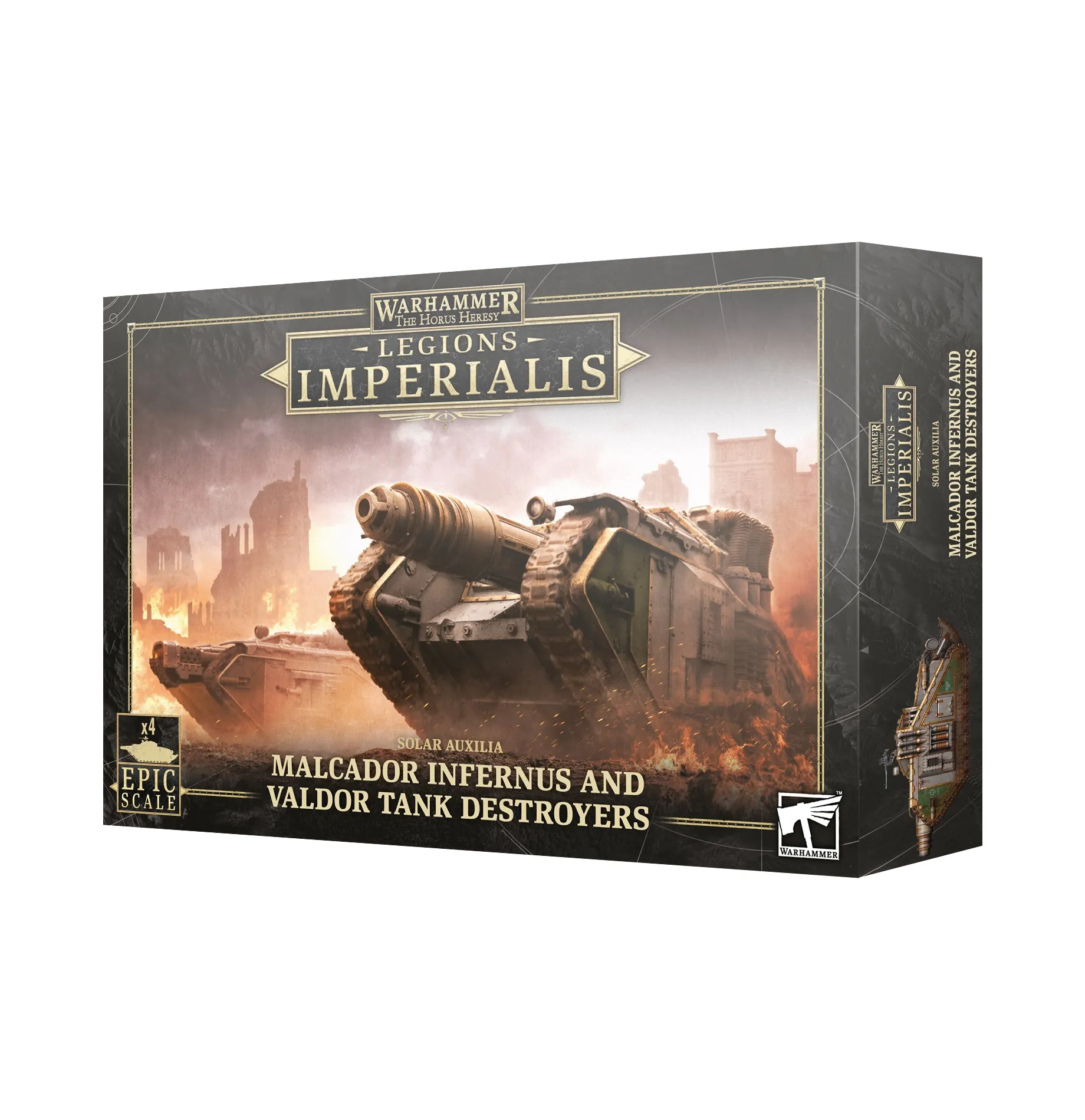 Legions Imperialis - Malcador Infernus and Valdor Tank Destroyers