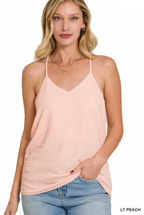 Lucky Savanah Tank In Peach