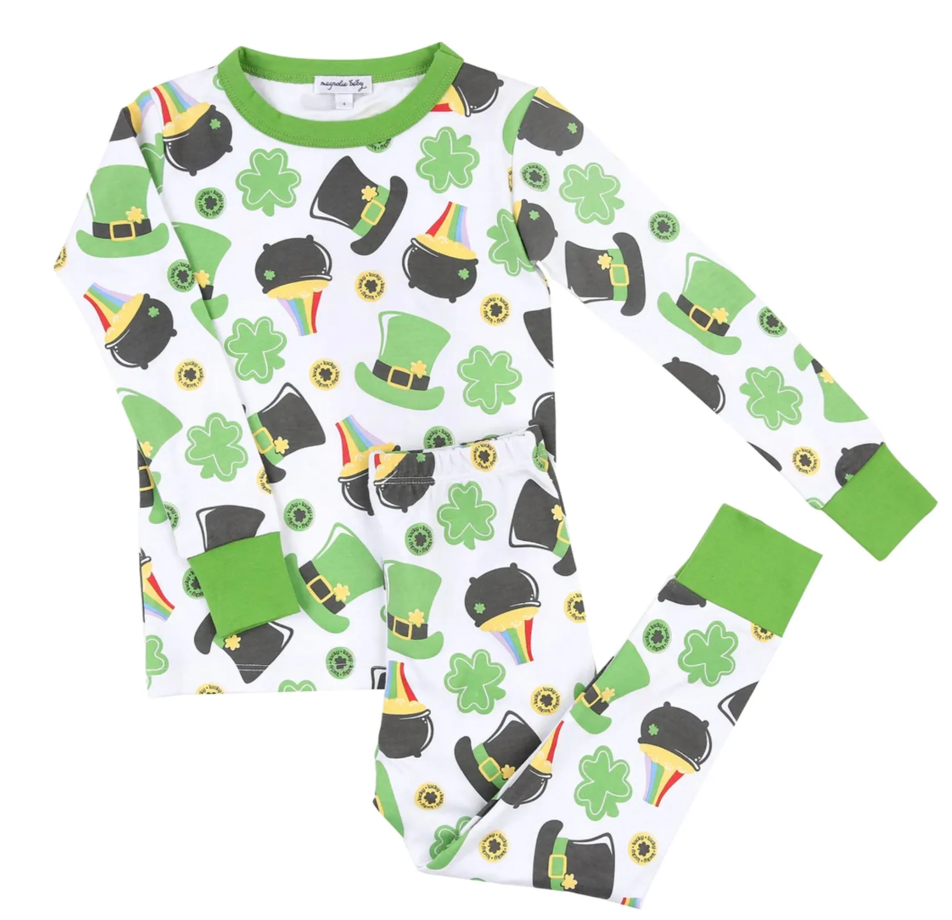 Magnolia Baby Feelin’ Lucky Long Pajamas
