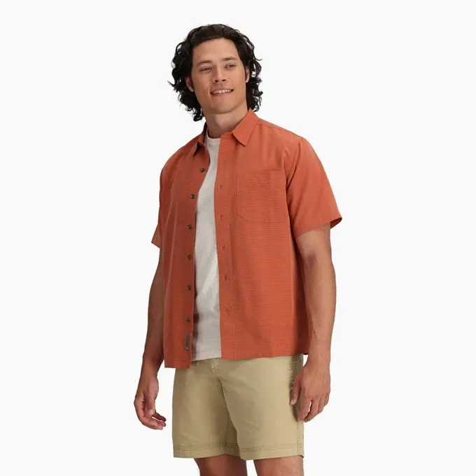 Mens Desert Pucker Dry S/s
