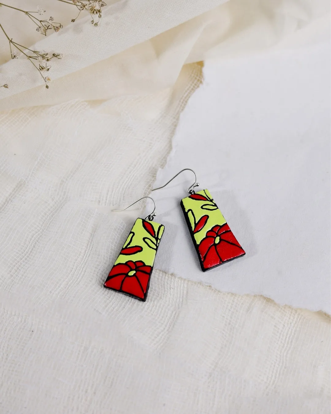 Pastel Petal Dangles