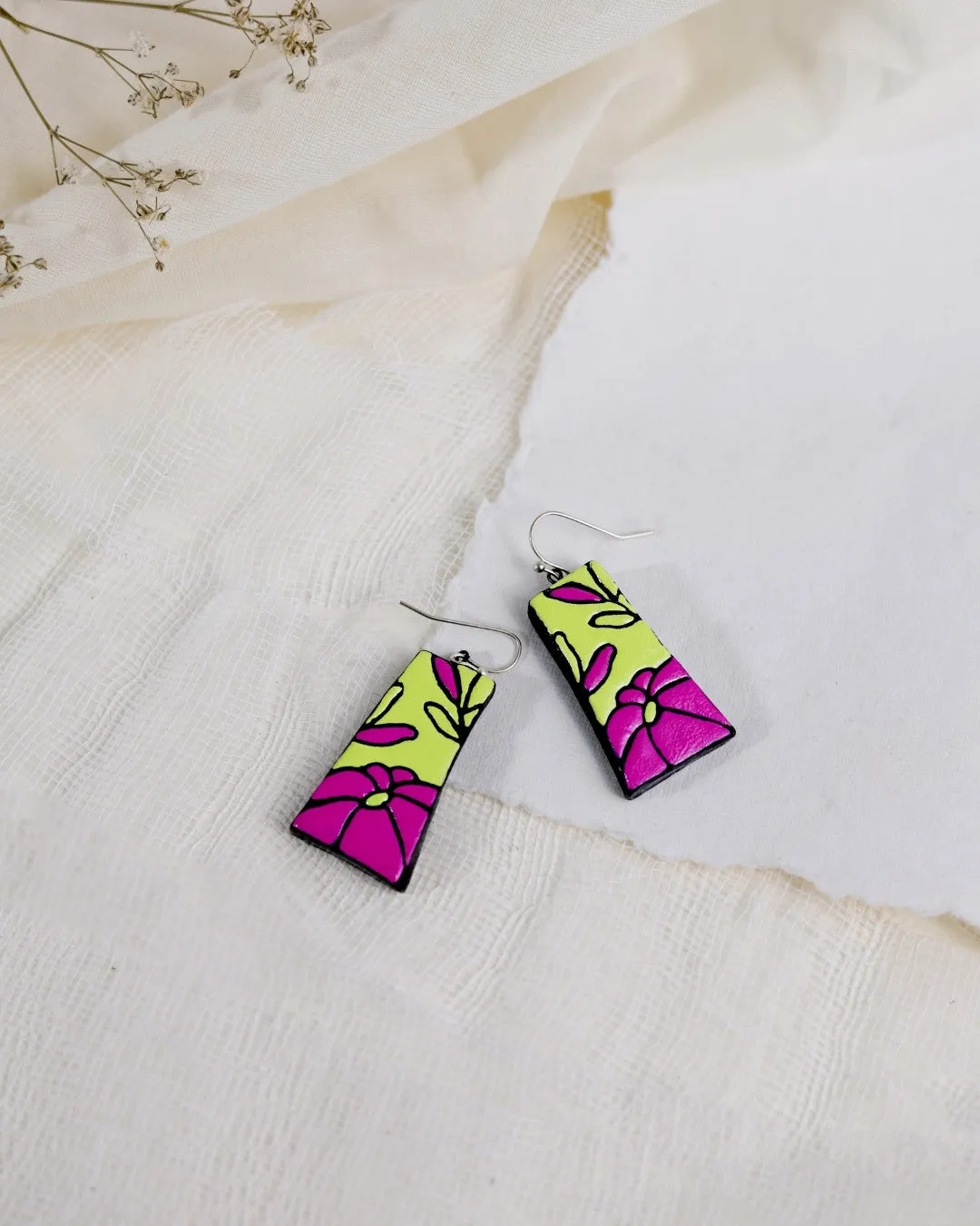 Pastel Petal Dangles