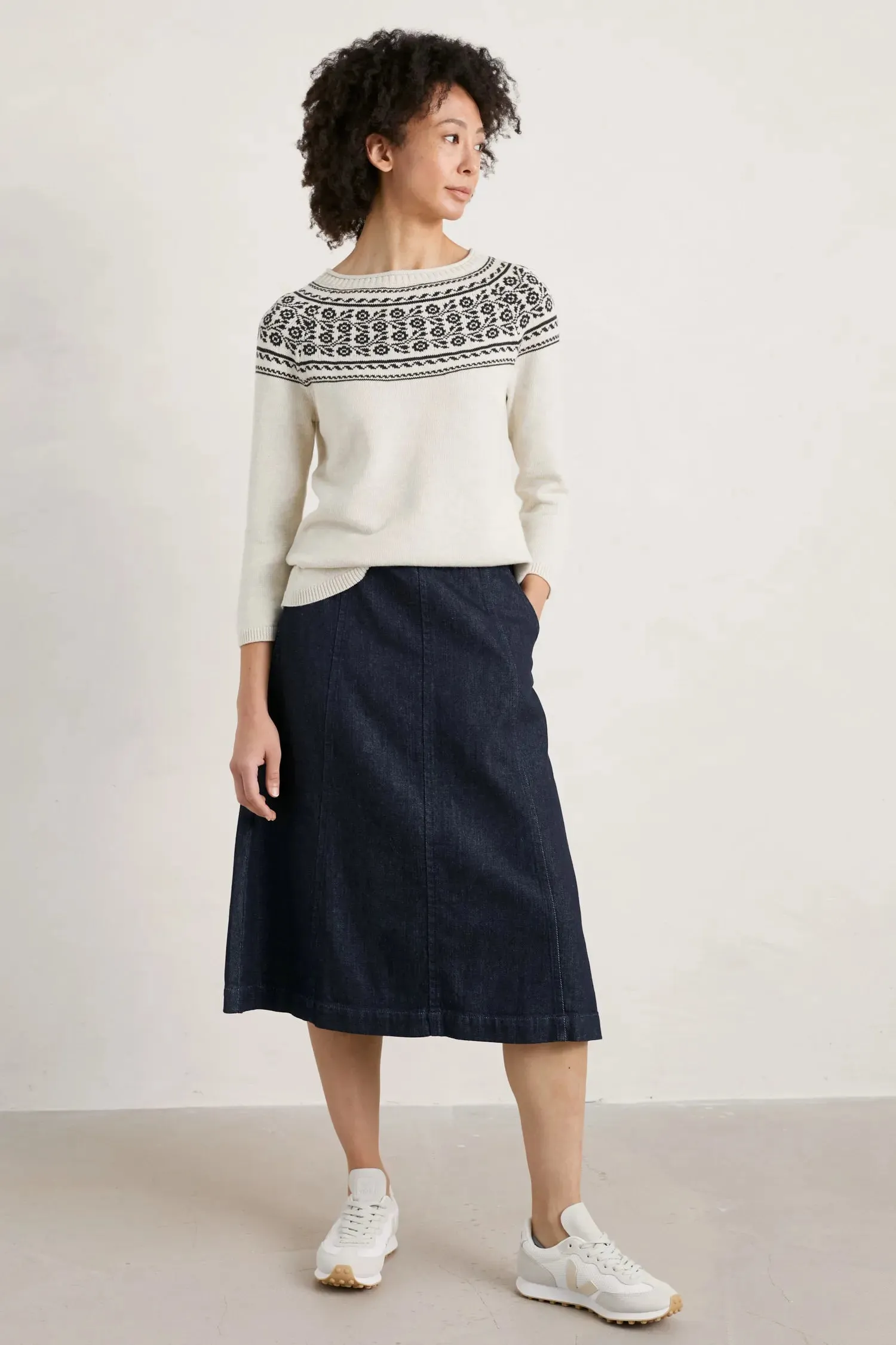 Seasalt Polurrian Cove Organic Cotton Jumper