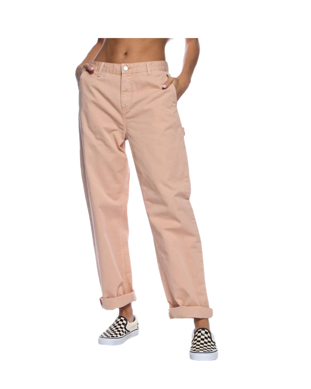 Size 27 - Carhartt Pink Pierce Relaxed Straight Leg Pants