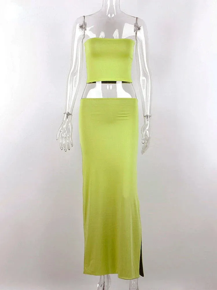 Strapless Maxi Dress for Women
