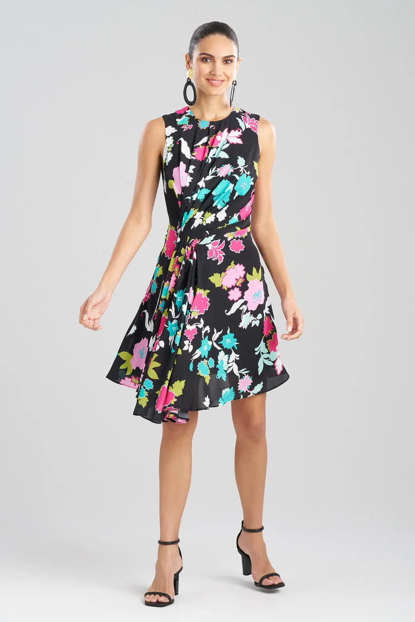 Tangier Printed Silk Georgette Dress